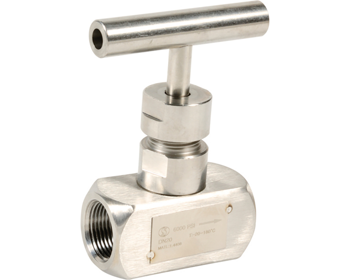 Stainless steel needle valve 481 BSP 1/4''